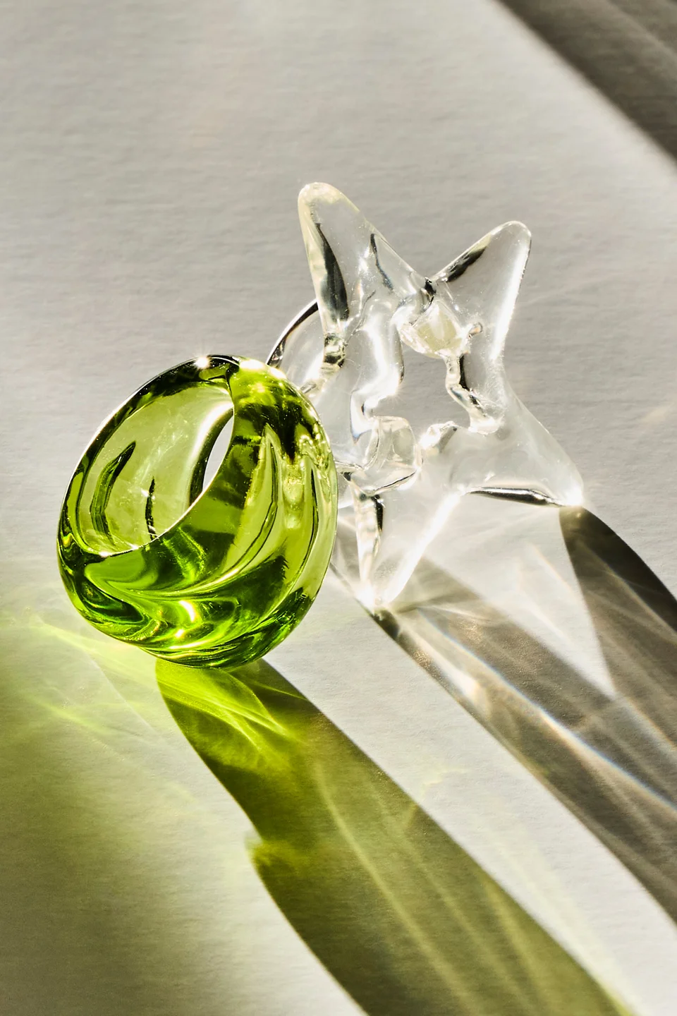 Twisted Resin Ring - 1