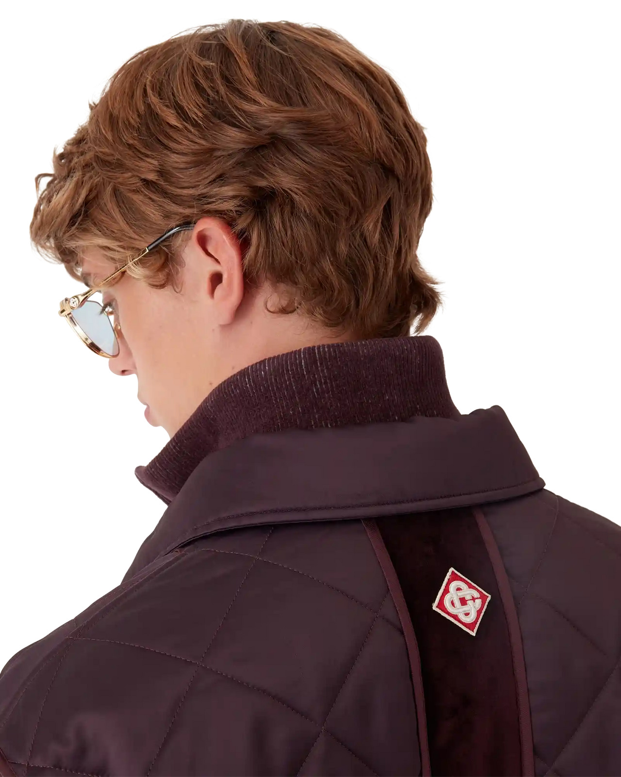 Satin Quilted Jacket | Casablanca Paris - 5