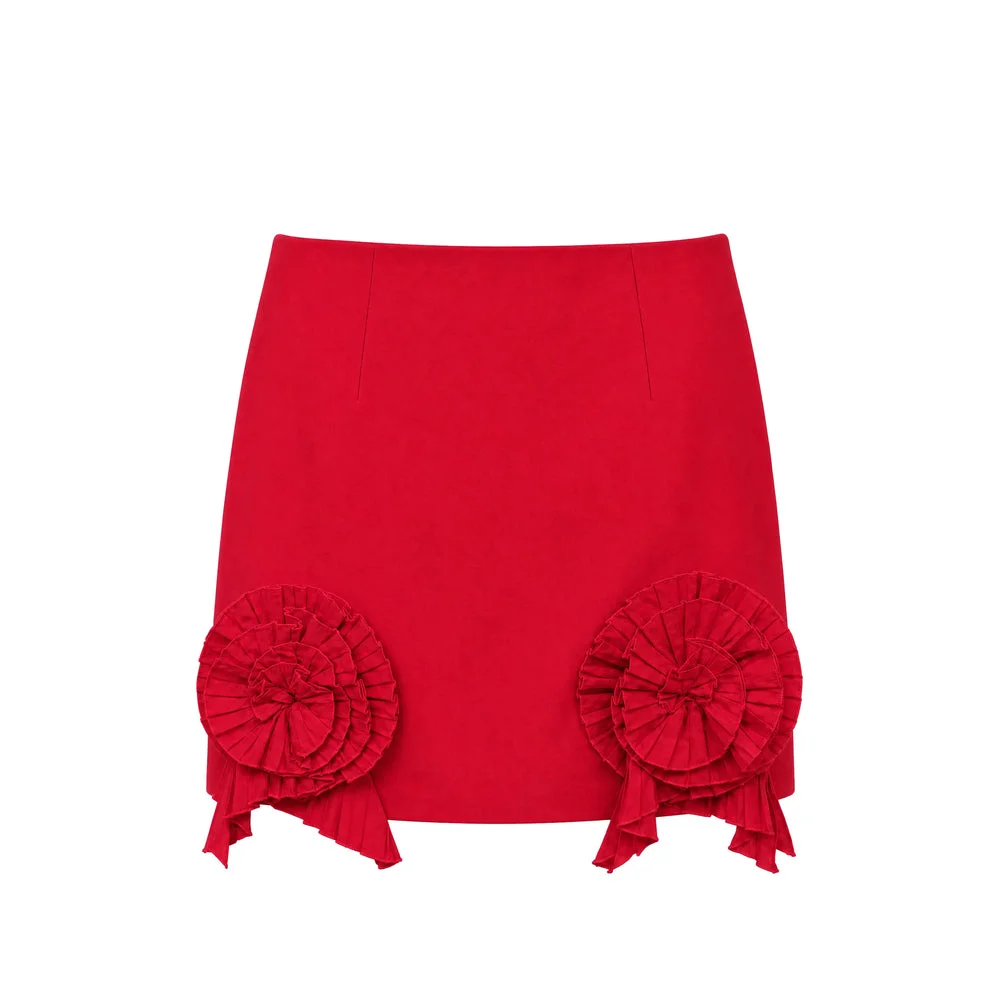 Blumarine Red Skirts - Straight Skirts Women - 1