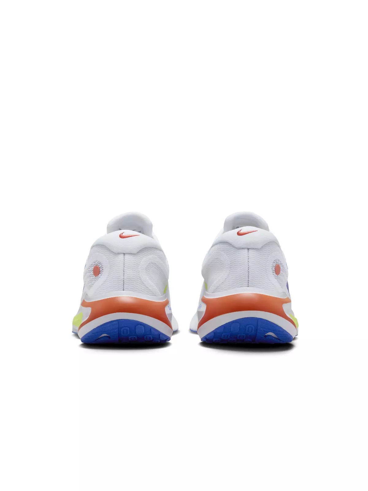 Journey Run "Football Grey/White/Light Wild Mango/Racer Blue" Men's Running Shoe - 5