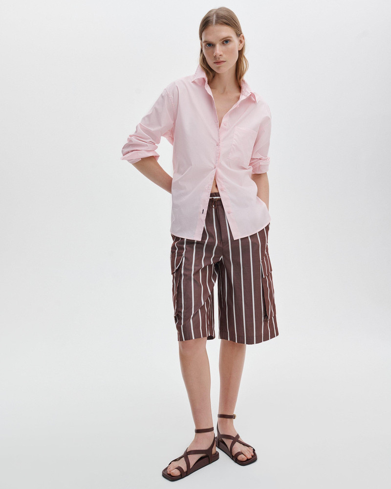 rag & bone Victoria Striped Shorts outlook