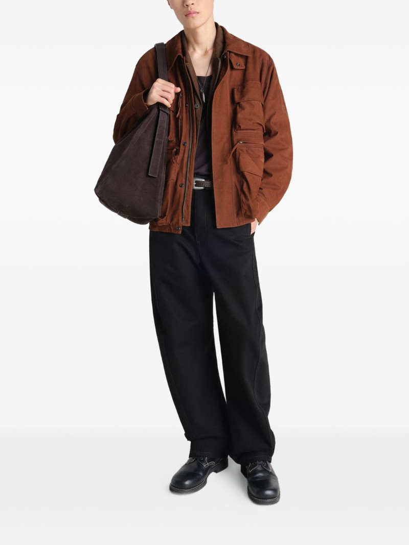 Lemaire patch-pocket jacket outlook