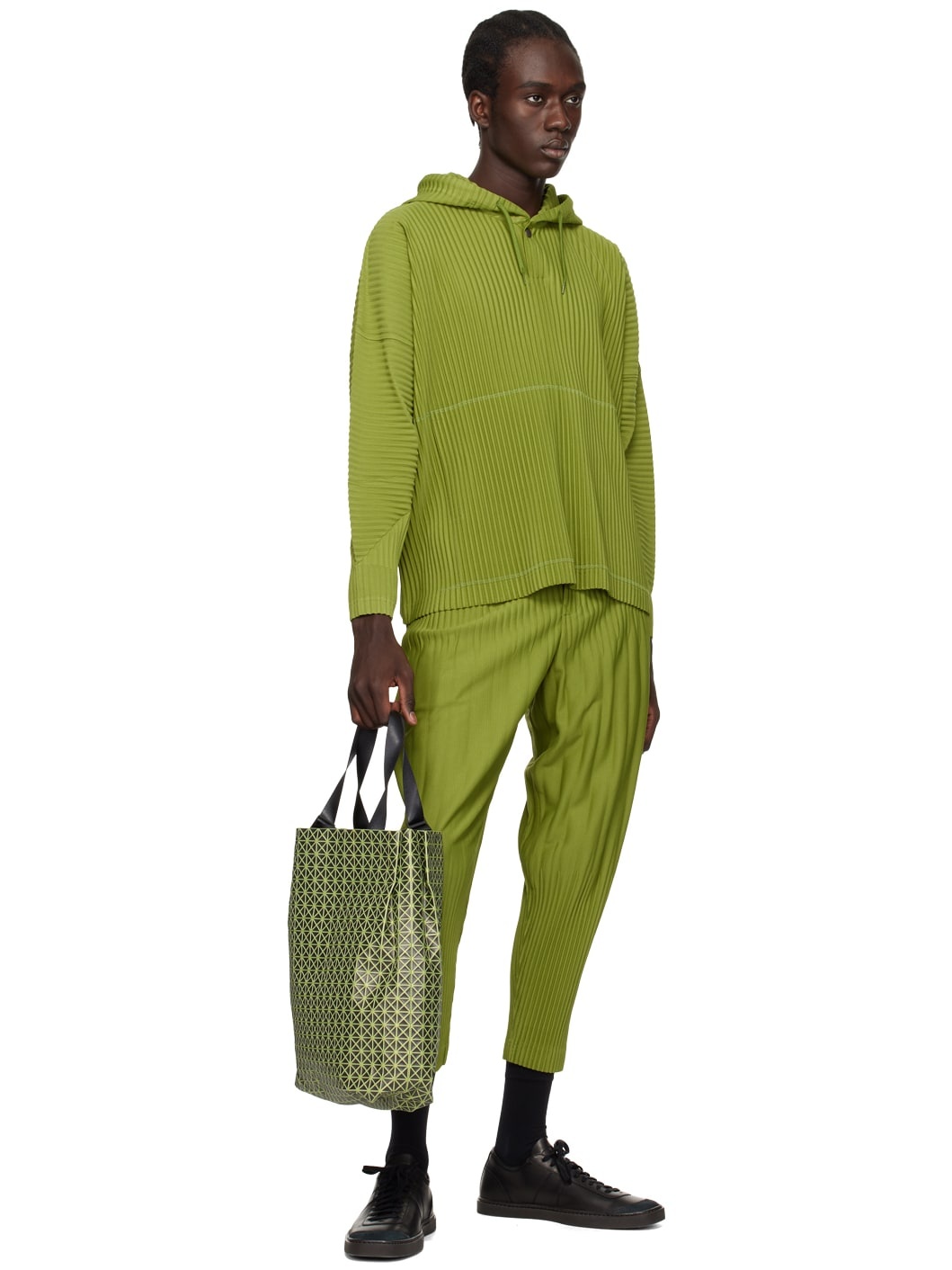 Green Monthly Color December Trousers - 4
