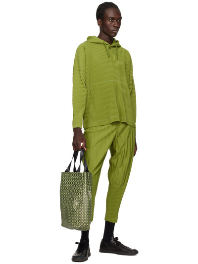 ISSEY MIYAKE Green Monthly Color December Trousers outlook