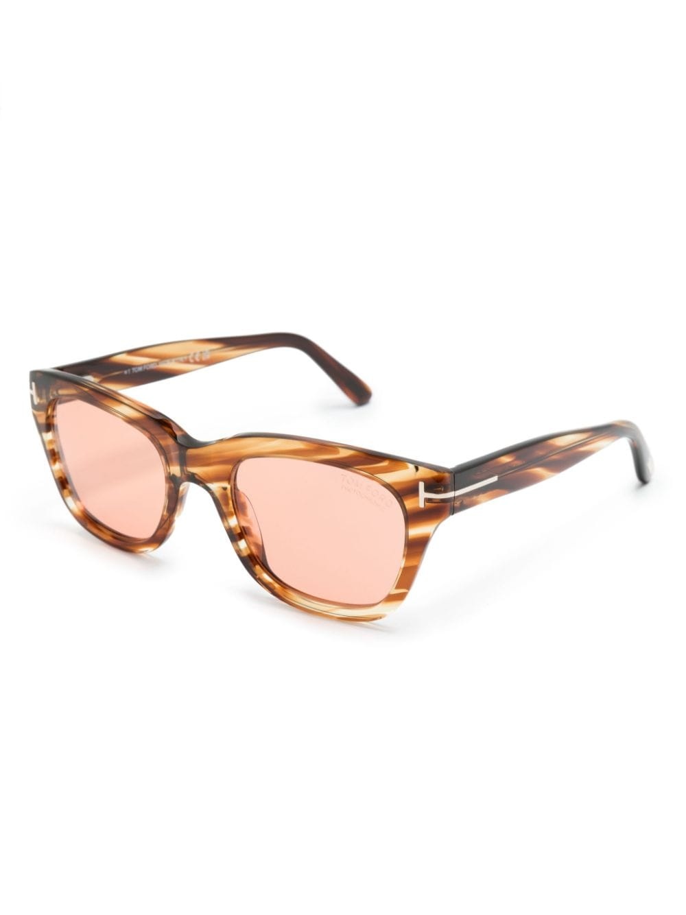 tortoiseshell square-frame sunglasses - 2