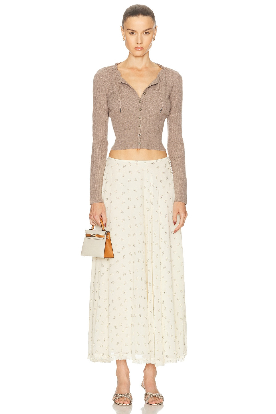 Drawstring Cardigan - 4