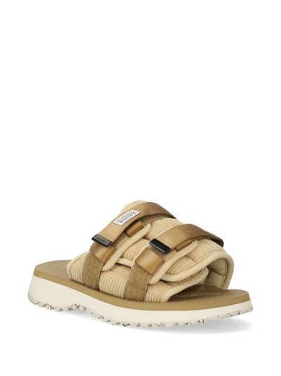 Suicoke touch-strap flat sandals outlook