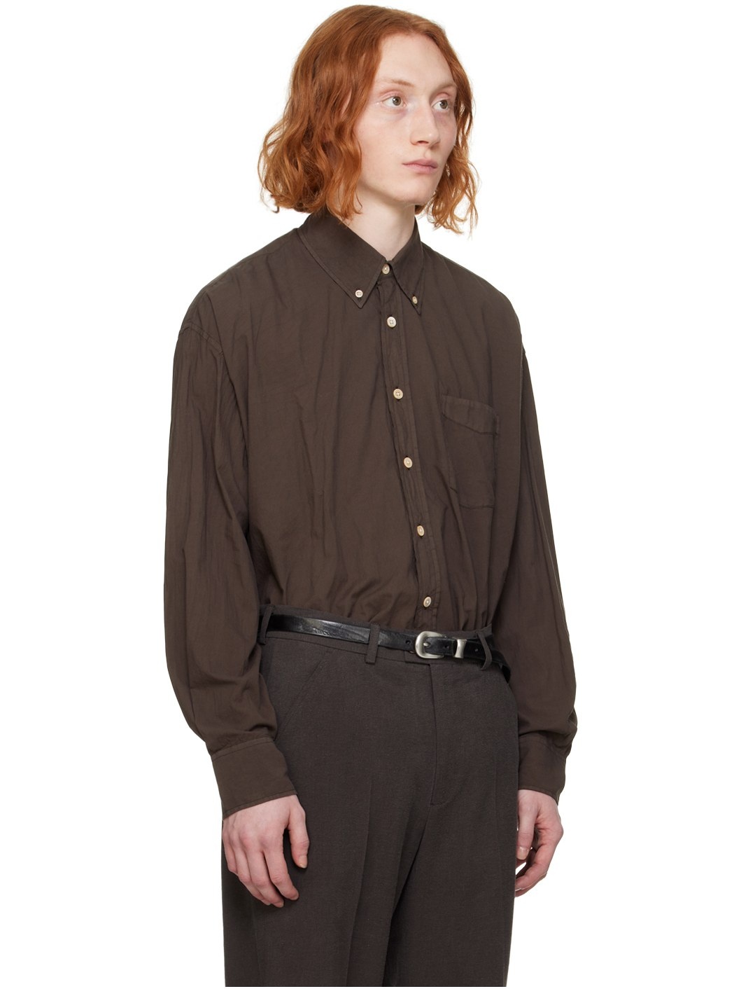 Brown Borrowed BD Shirt - 2