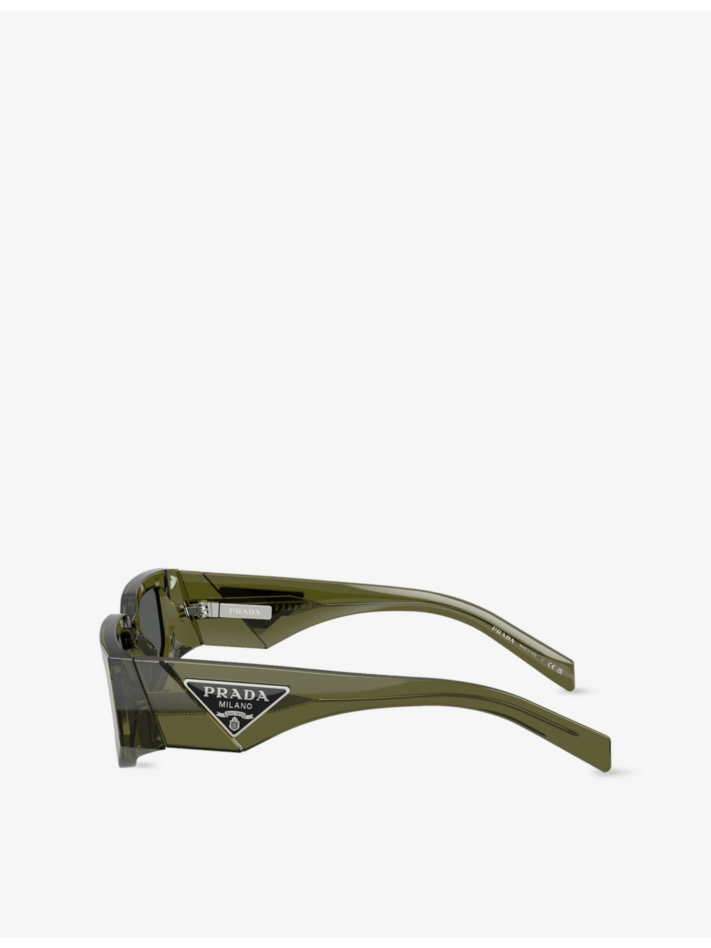 PR 09ZS Rectangle-Frame Acetate Sunglasses - 3