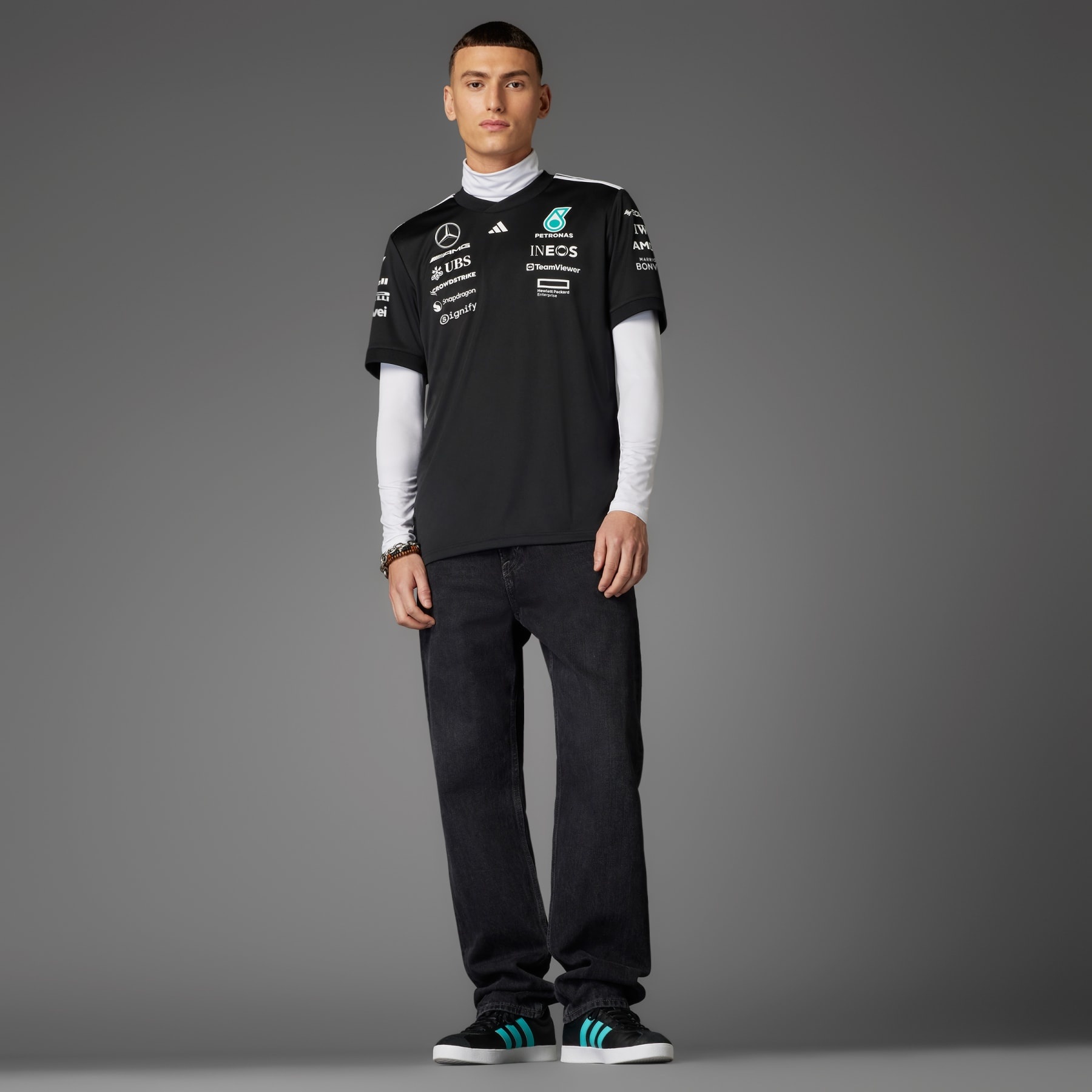 MERCEDES - AMG PETRONAS FORMULA ONE TEAM DRIVER JERSEY - 6