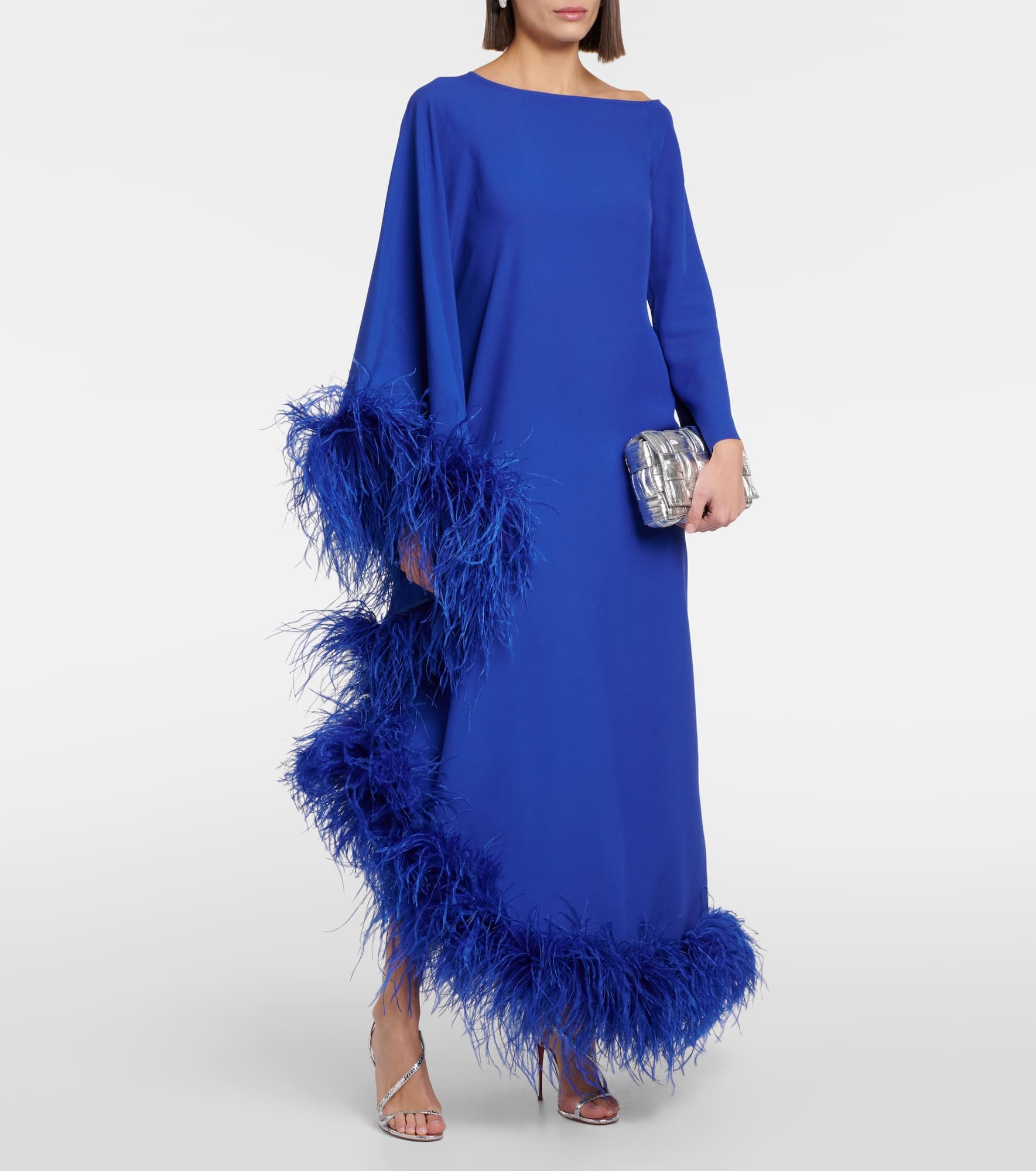 Ubud Extravaganza feather-trimmed gown - 2