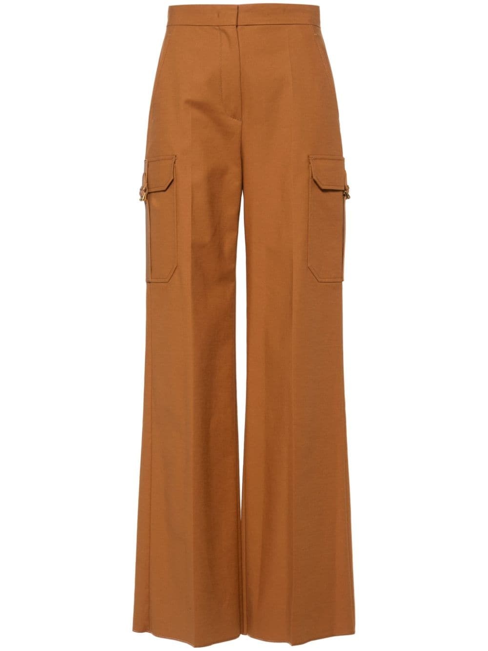 Edda logo-embroidered trousers - 1