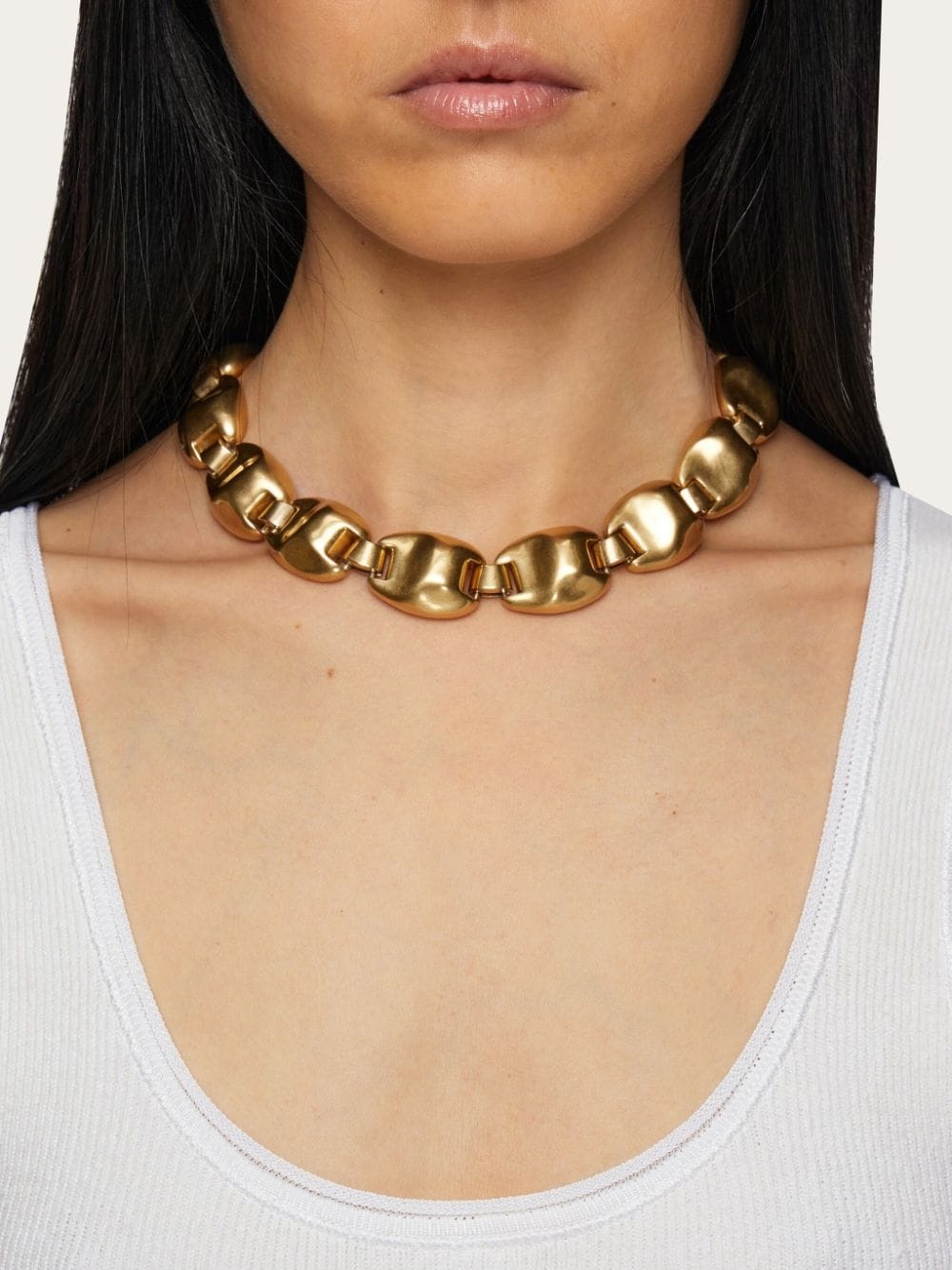 chunky chain necklace - 4