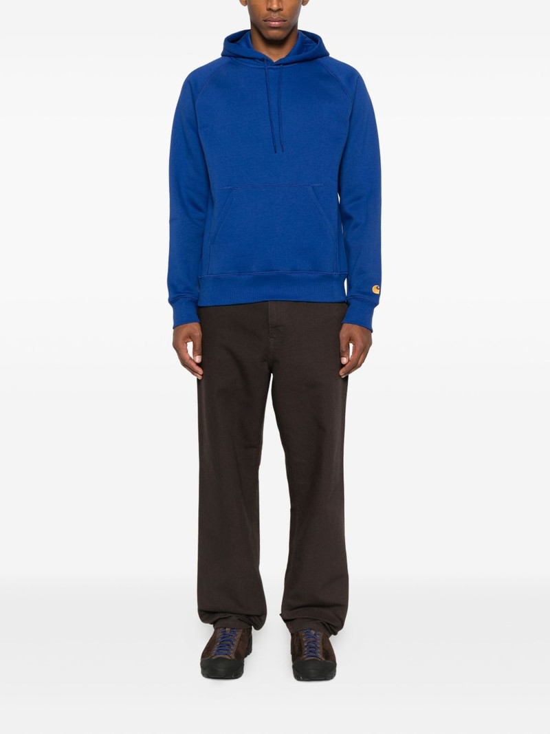 Carhartt logo-embroidered hoodie outlook
