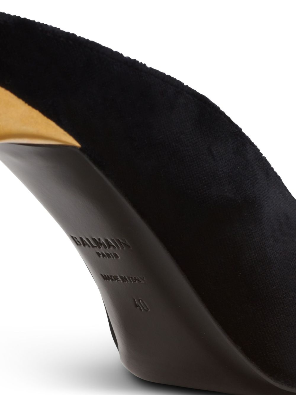 Ruby velvet mules - 6