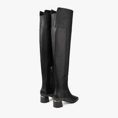 JIMMY CHOO Loren Over The Knee 45
Black Calf Leather Over-The-Knee Boots outlook