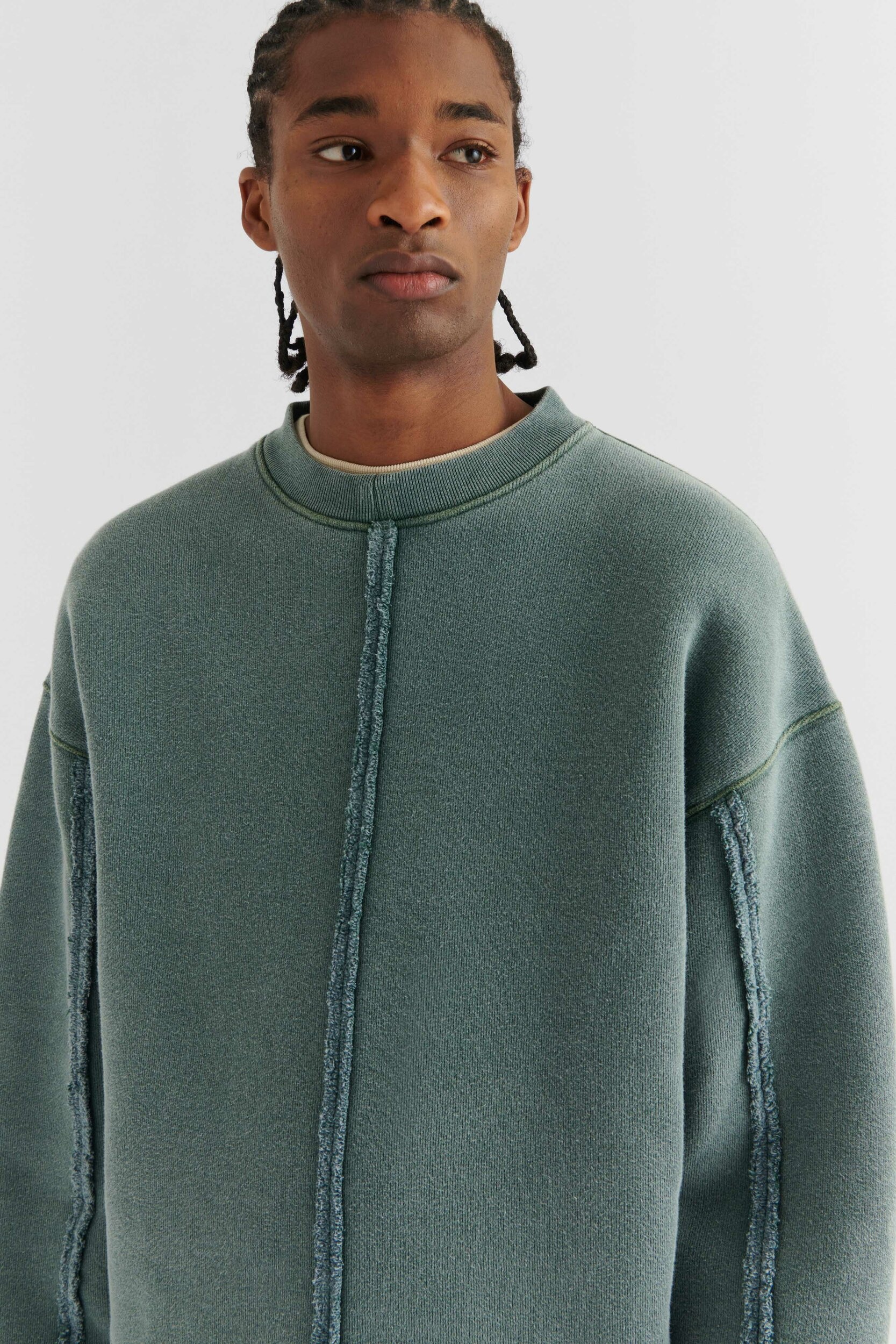 Chopped Oversized Sweatshirt - 6
