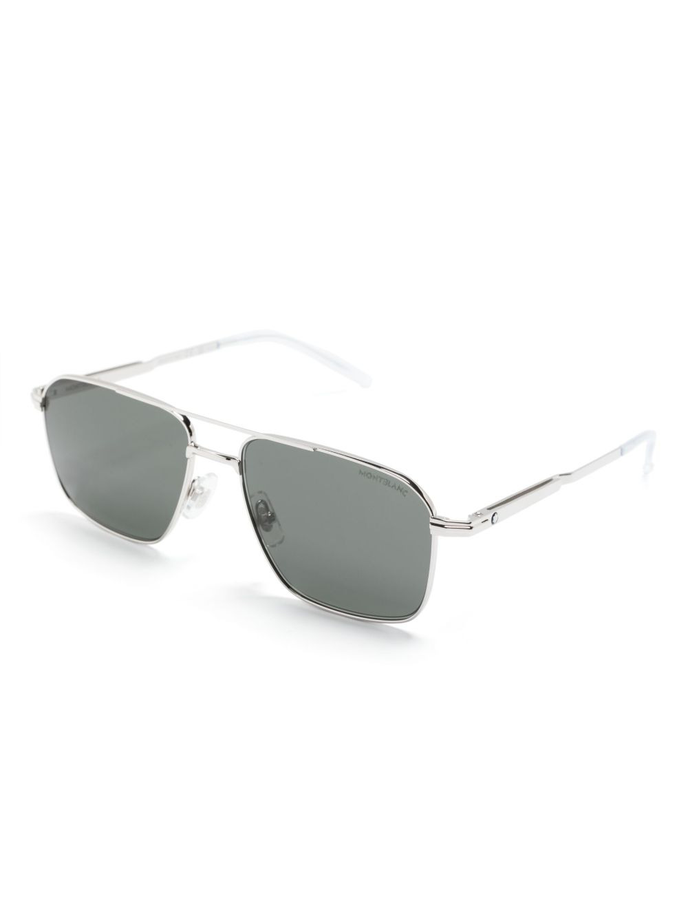LOGO-PLAQUE SQUARE-FRAME SUNGLASSES - 2