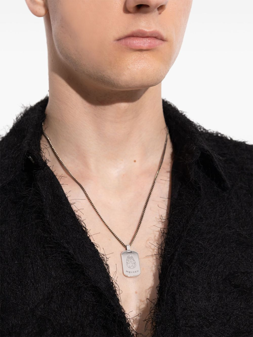 ENGRAVED-LOGO NECKLACE - 2