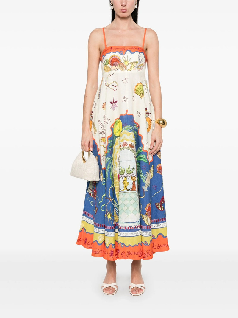 ALÉMAIS Surrealist Summer Sundress outlook