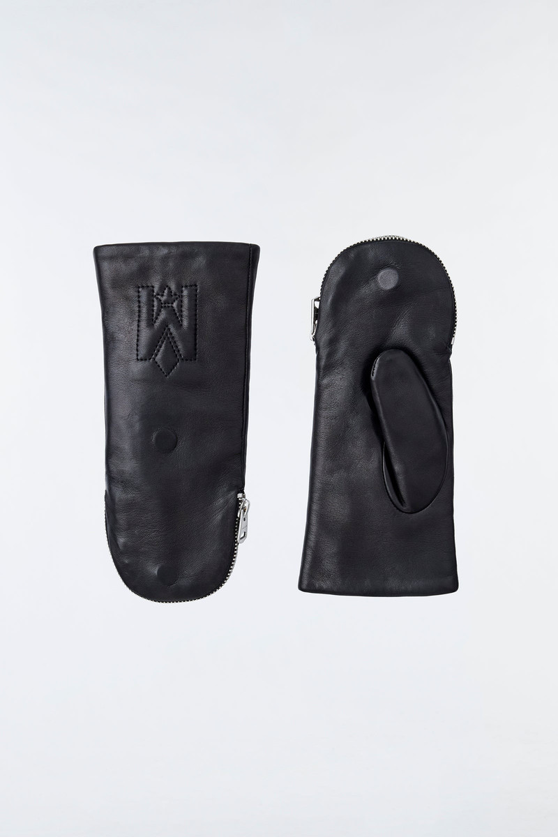 MACKAGE TYRESA Shearling-lined mittens outlook