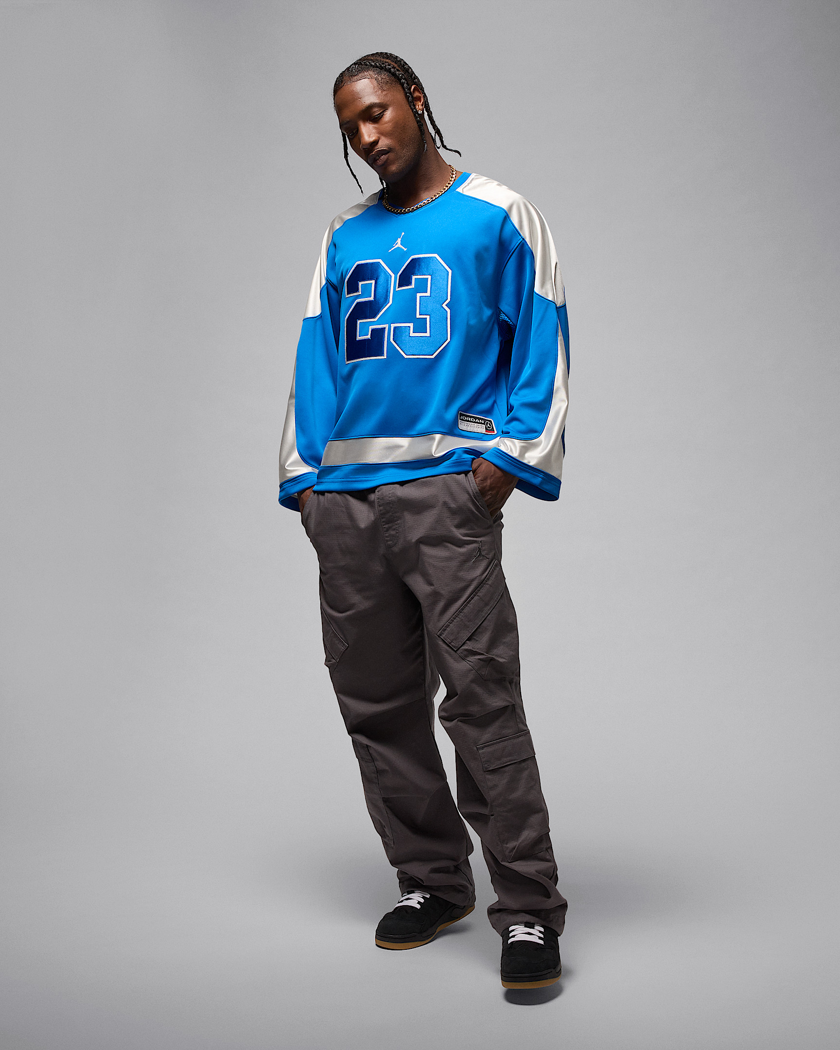 Jordan Brooklyn Men's Collegiate Hockey Jersey - 6