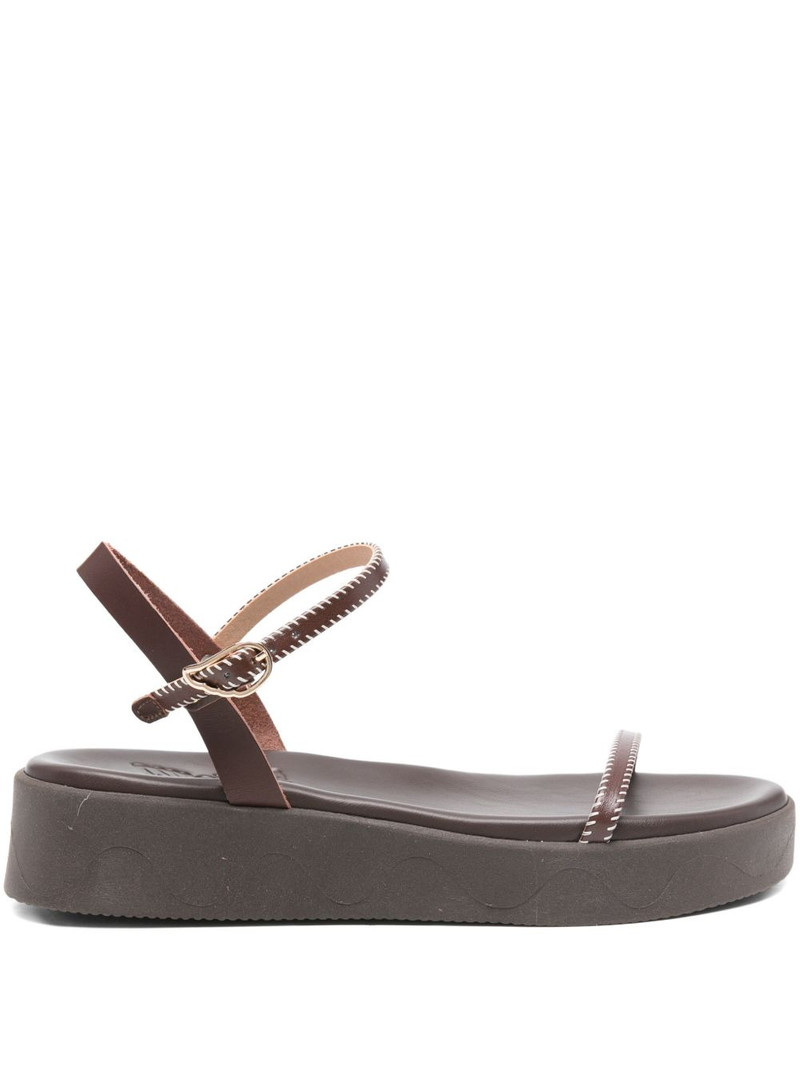 Irida stitch-strap sandals 1