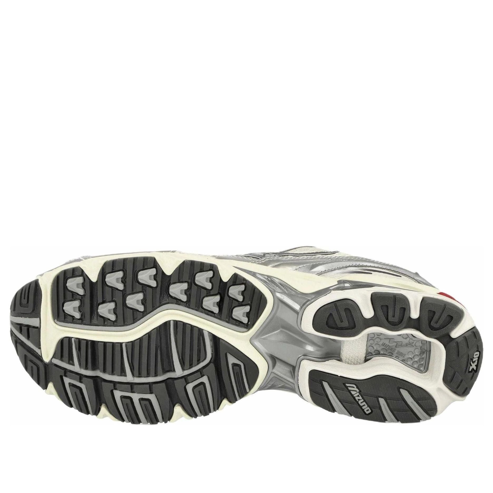 Mizuno Wave Rider 10 'White Black Rythmic Red' D1GA243111 - 5