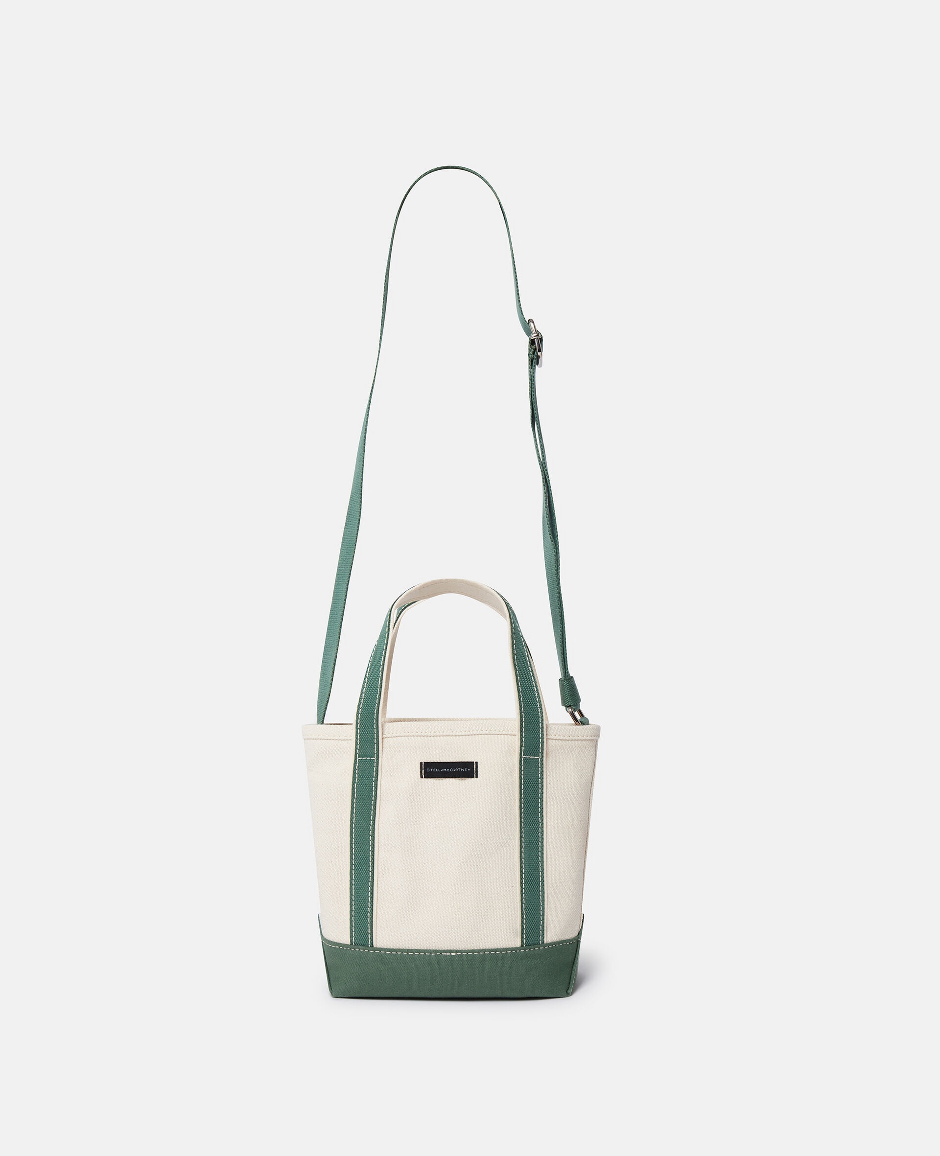 Stella McCartney SOS Embroidered Small Tote Bag | REVERSIBLE