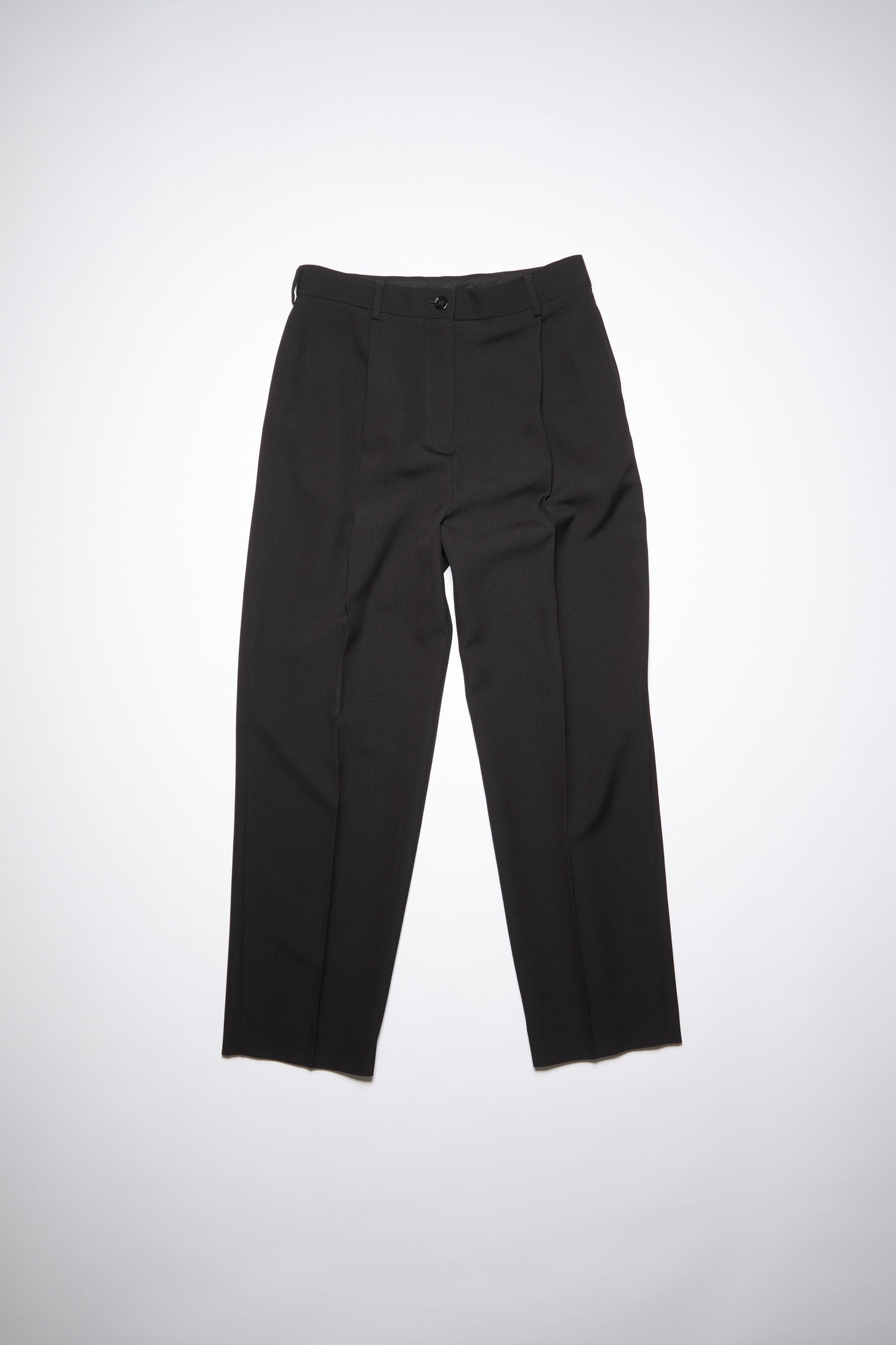 Pleated trousers - Black - 4