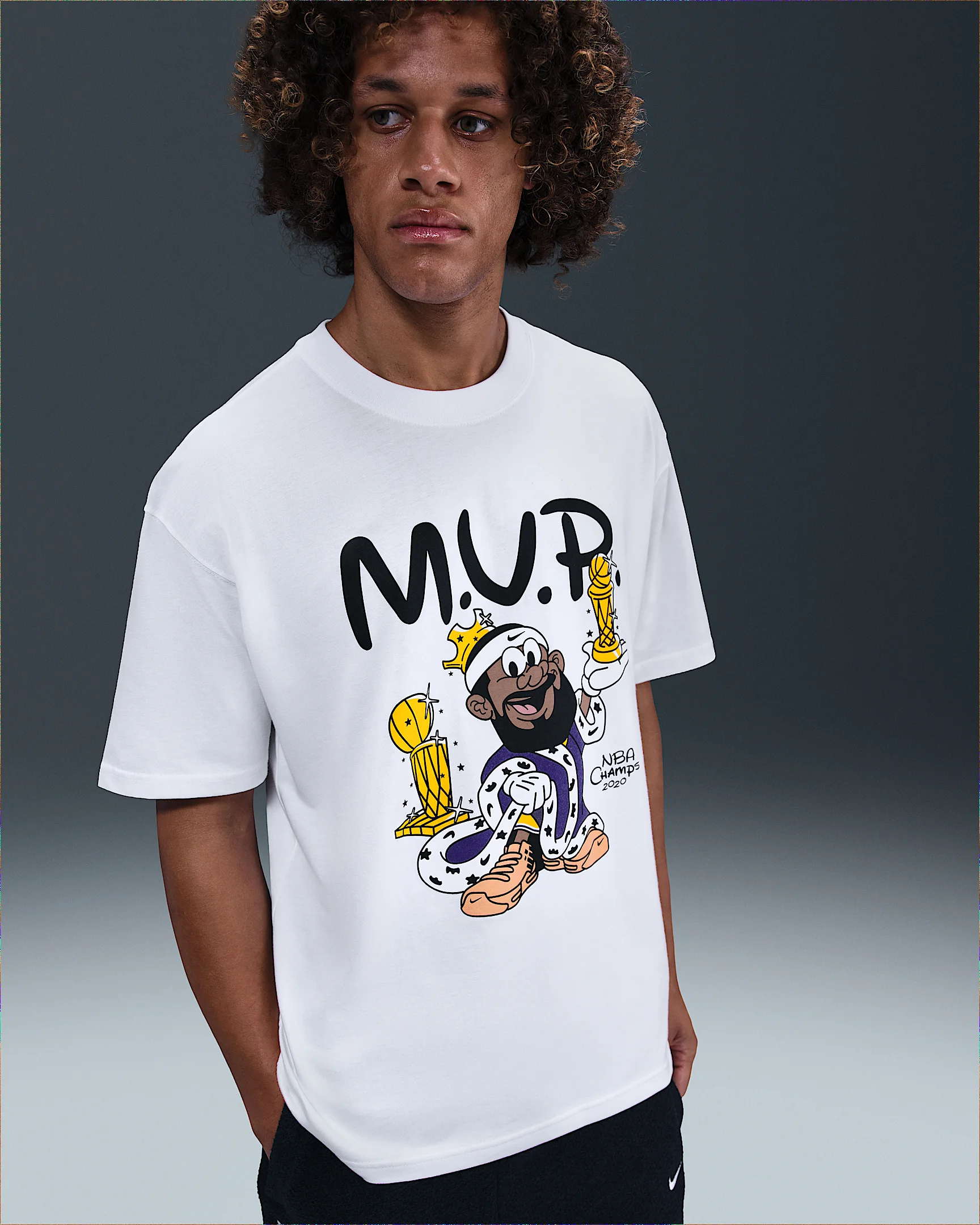 LeBron "Bubble Boy" Men's Basketball T-Shirt - 1