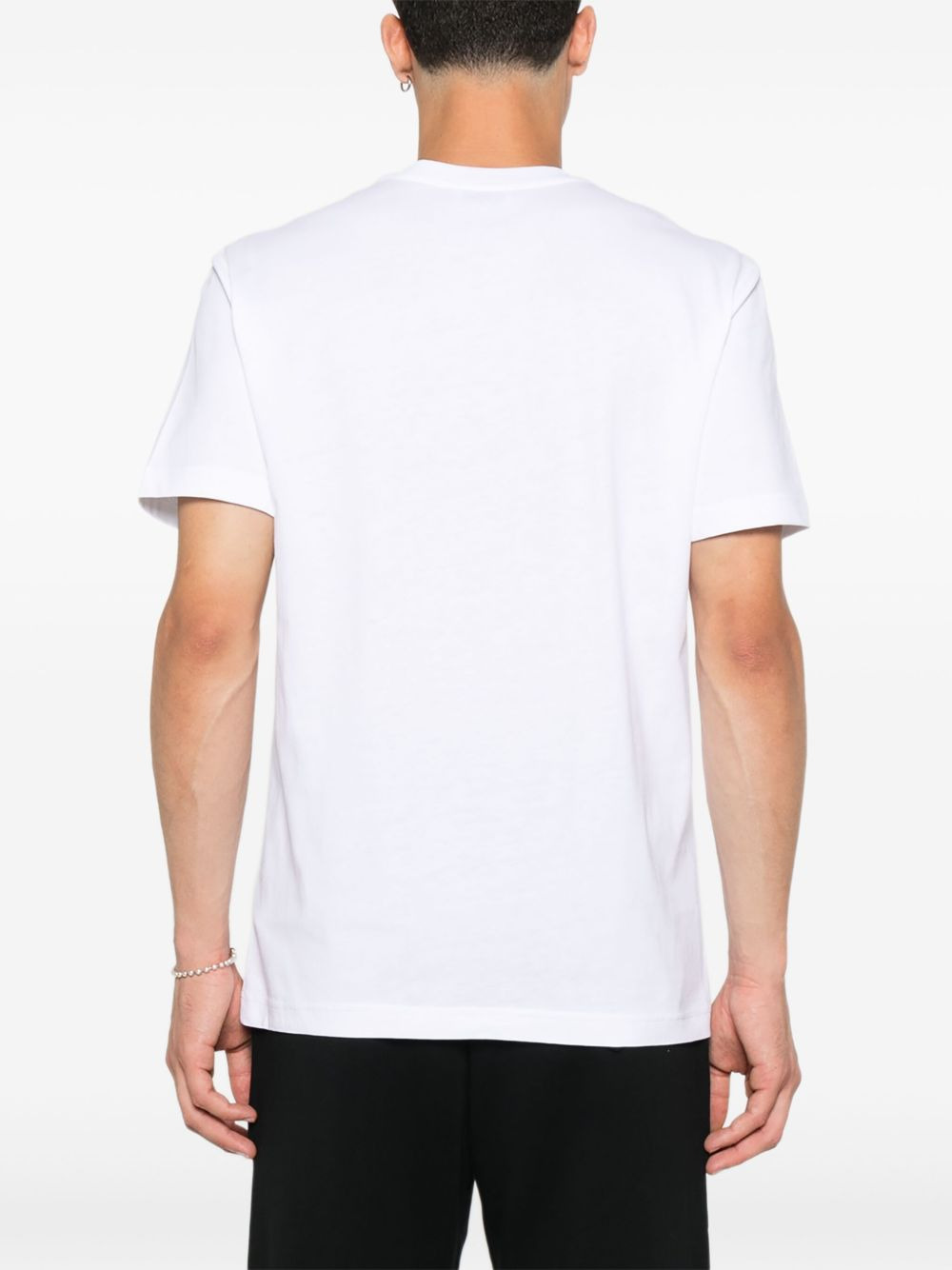 logo-embroidered T-shirt - 3