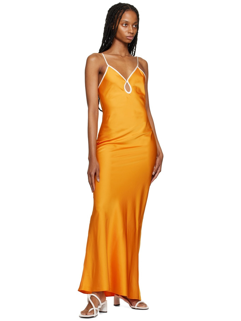 pushBUTTON Yellow Keyhole Maxi Dress outlook