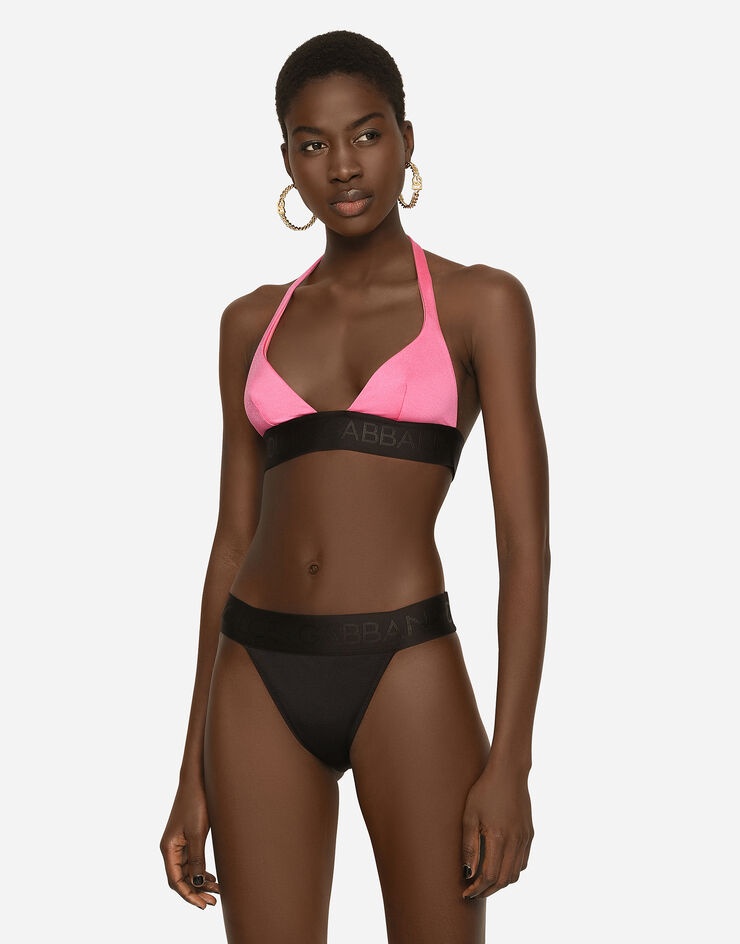 Bikini with triangle bikini top - 4