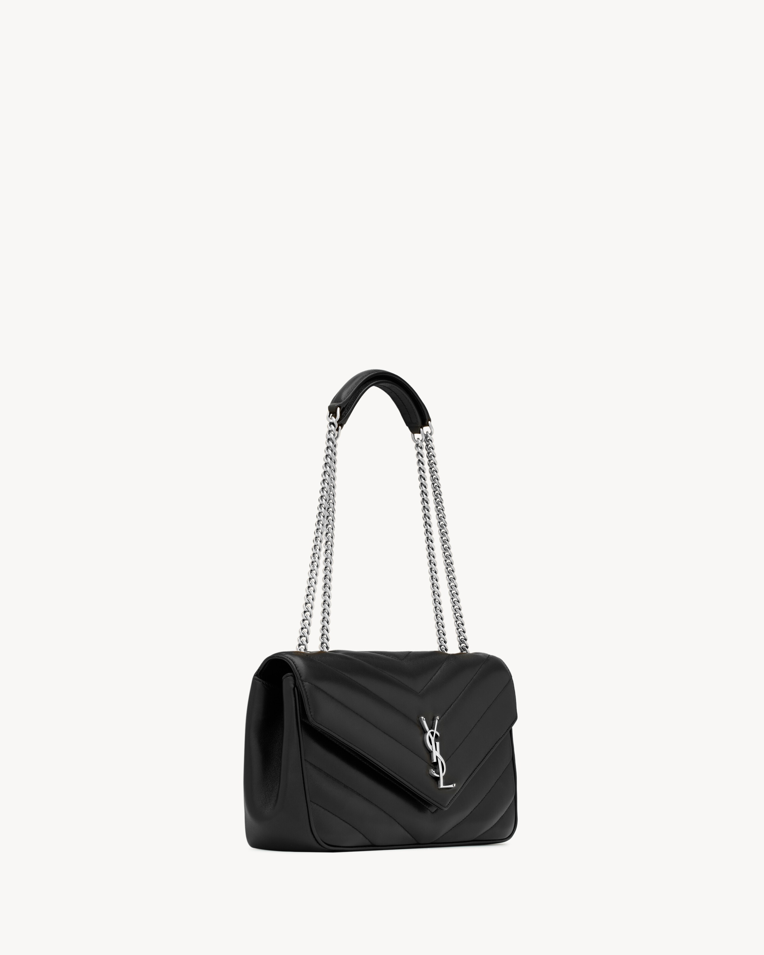 LOULOU MEDIUM IN MATELASSÉ LAMBSKIN - 7