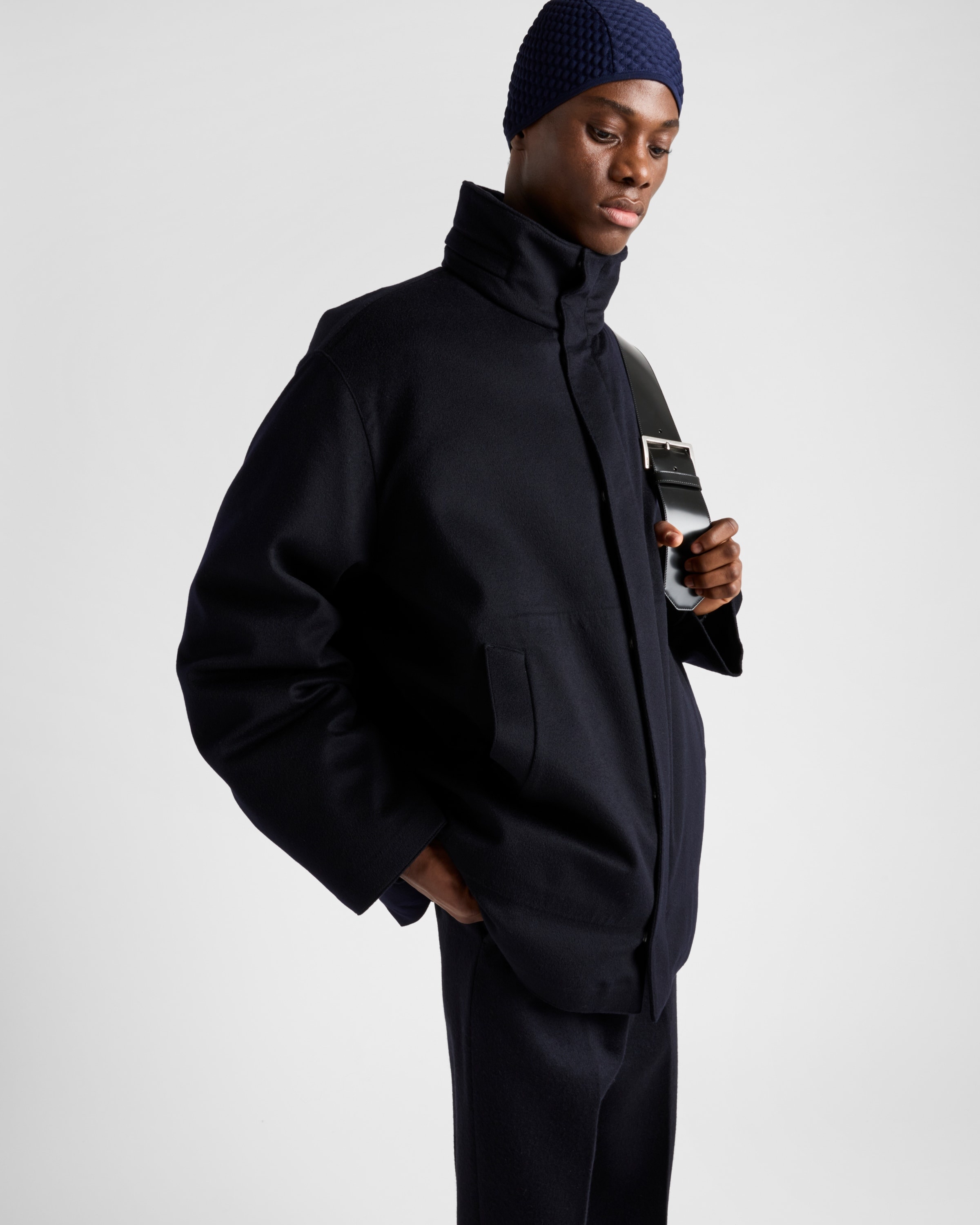 Medium-weight cashmere down jacket - 4