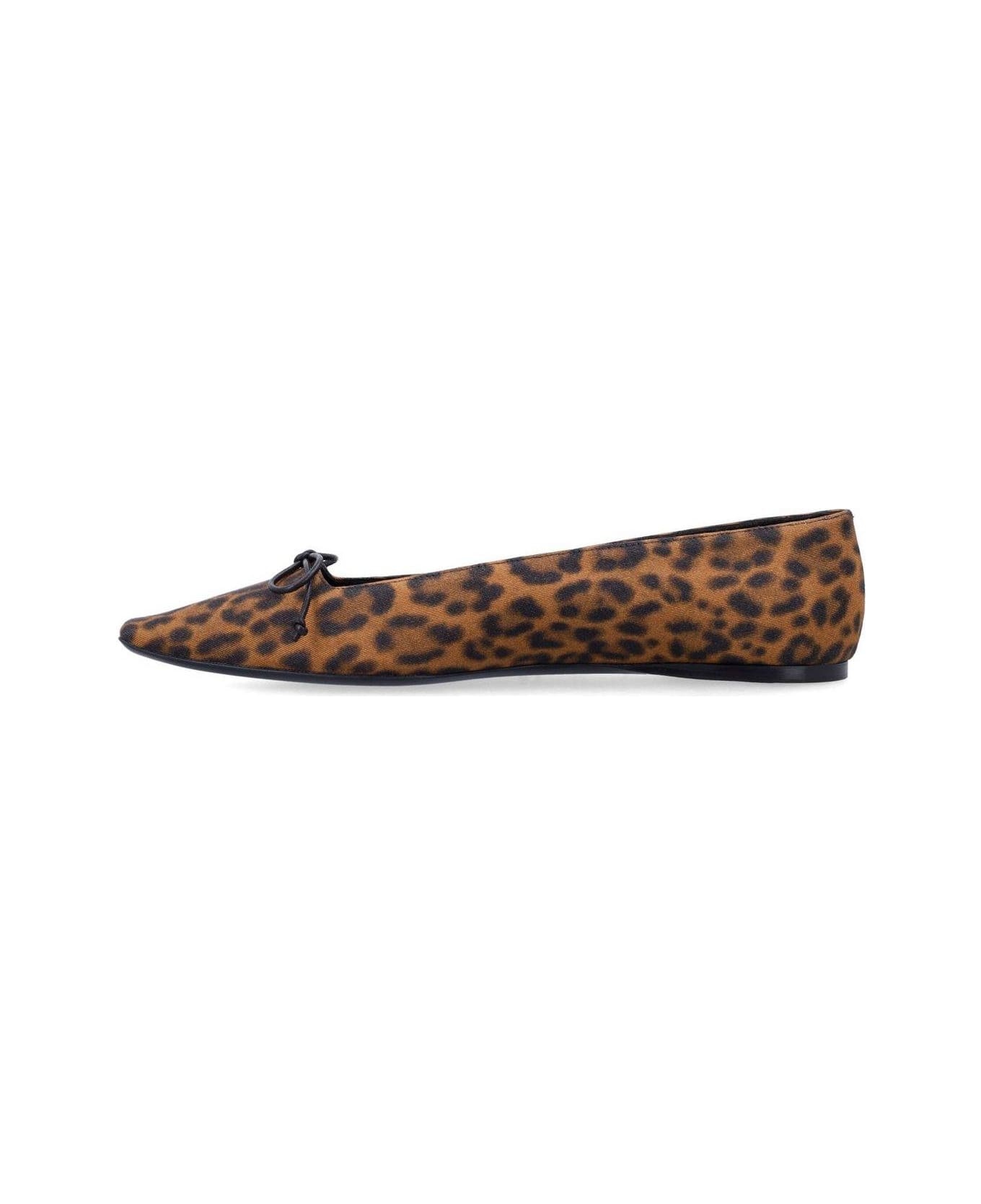 Poppy Square Toe Ballerinas - 2