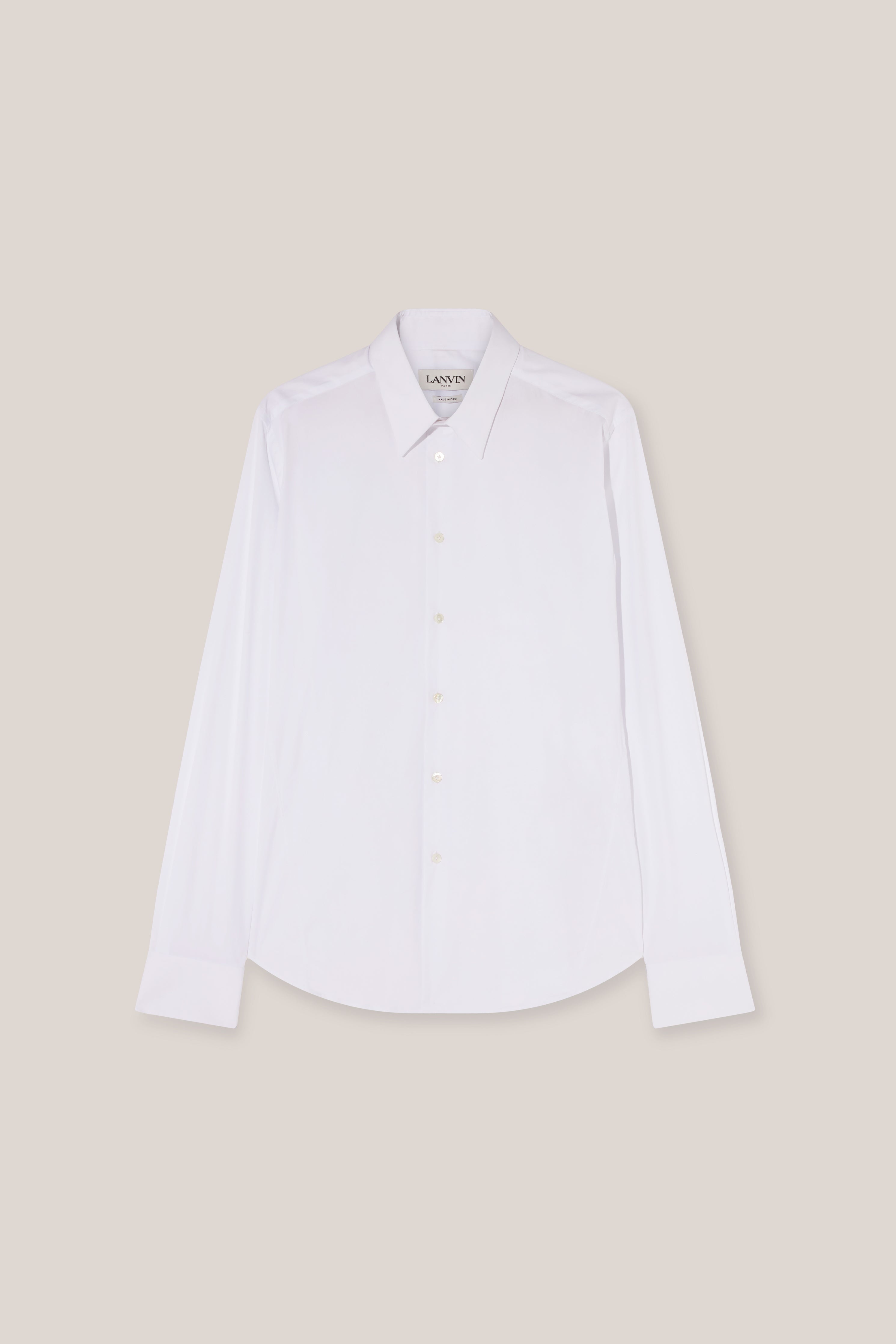 Slim Fit Shirt With Visible Buttons - 5