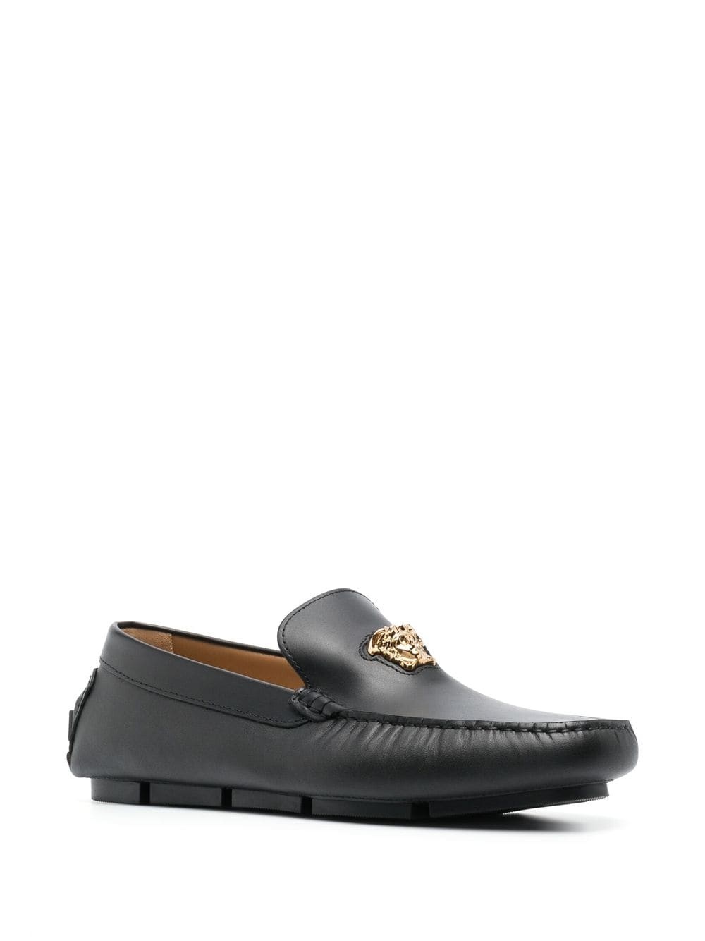 Medusa Head leather loafers - 2