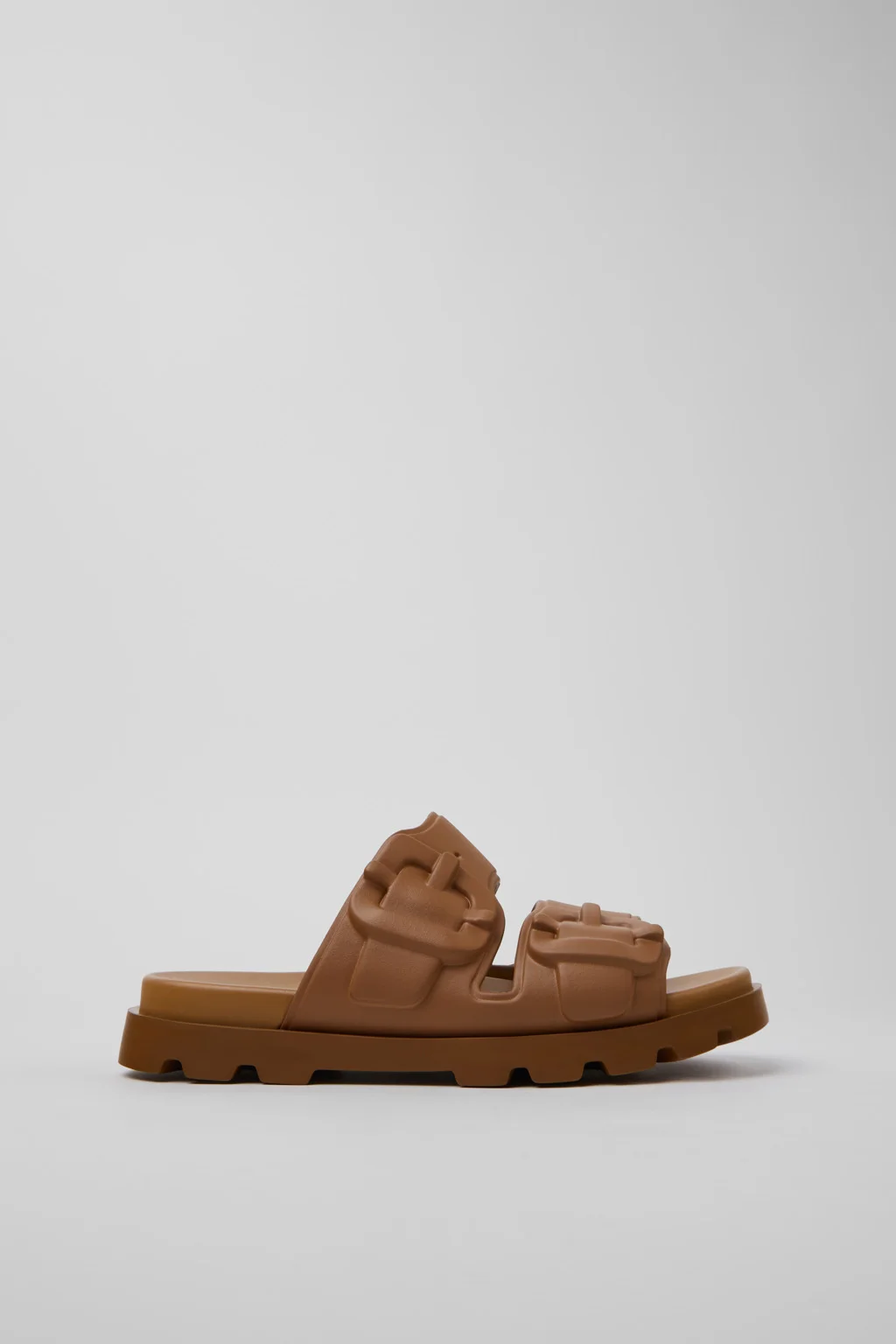 Brutus Sandal Brown Synthetic Sandals for Men. - 1