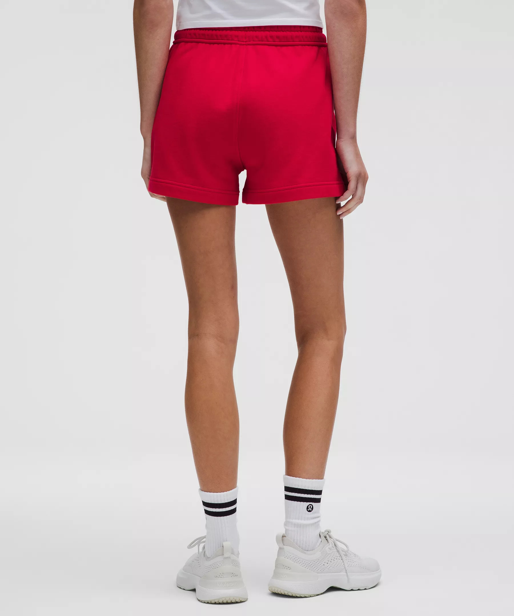 French Terry Mid-Rise Tennis Short *Graphic - 3