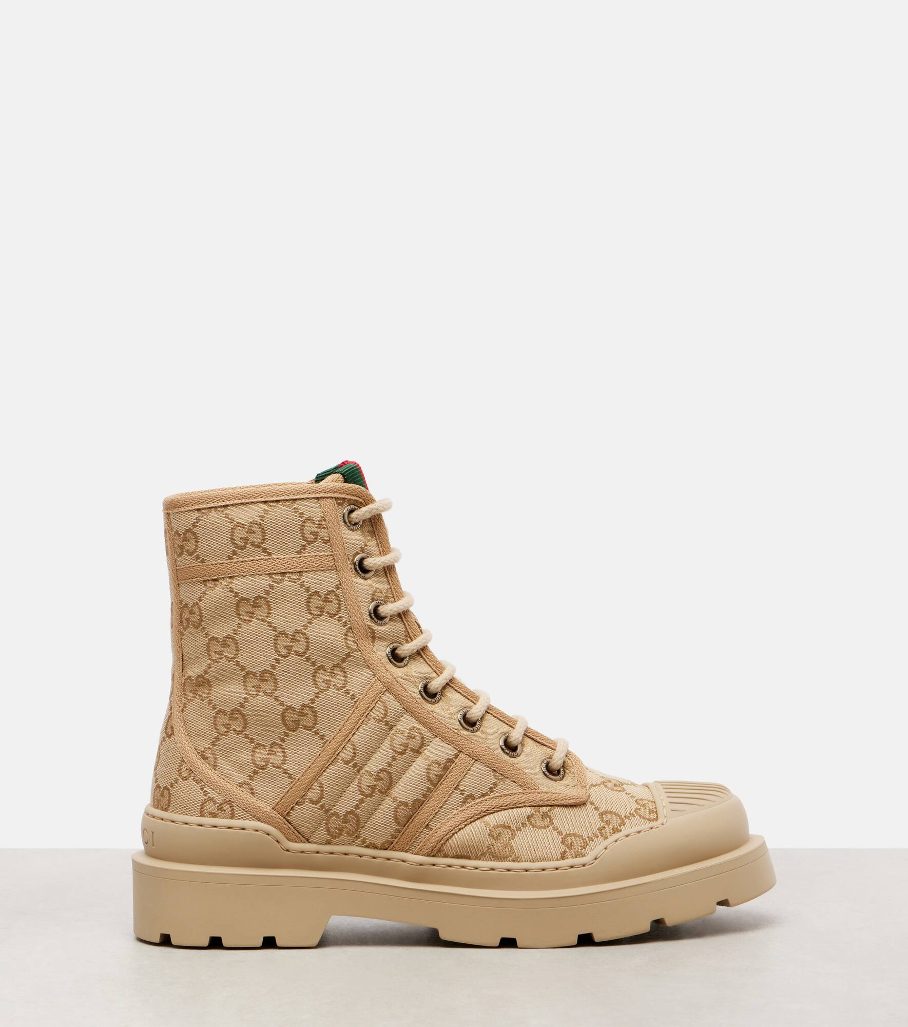 GG Canvas combat boots - 4