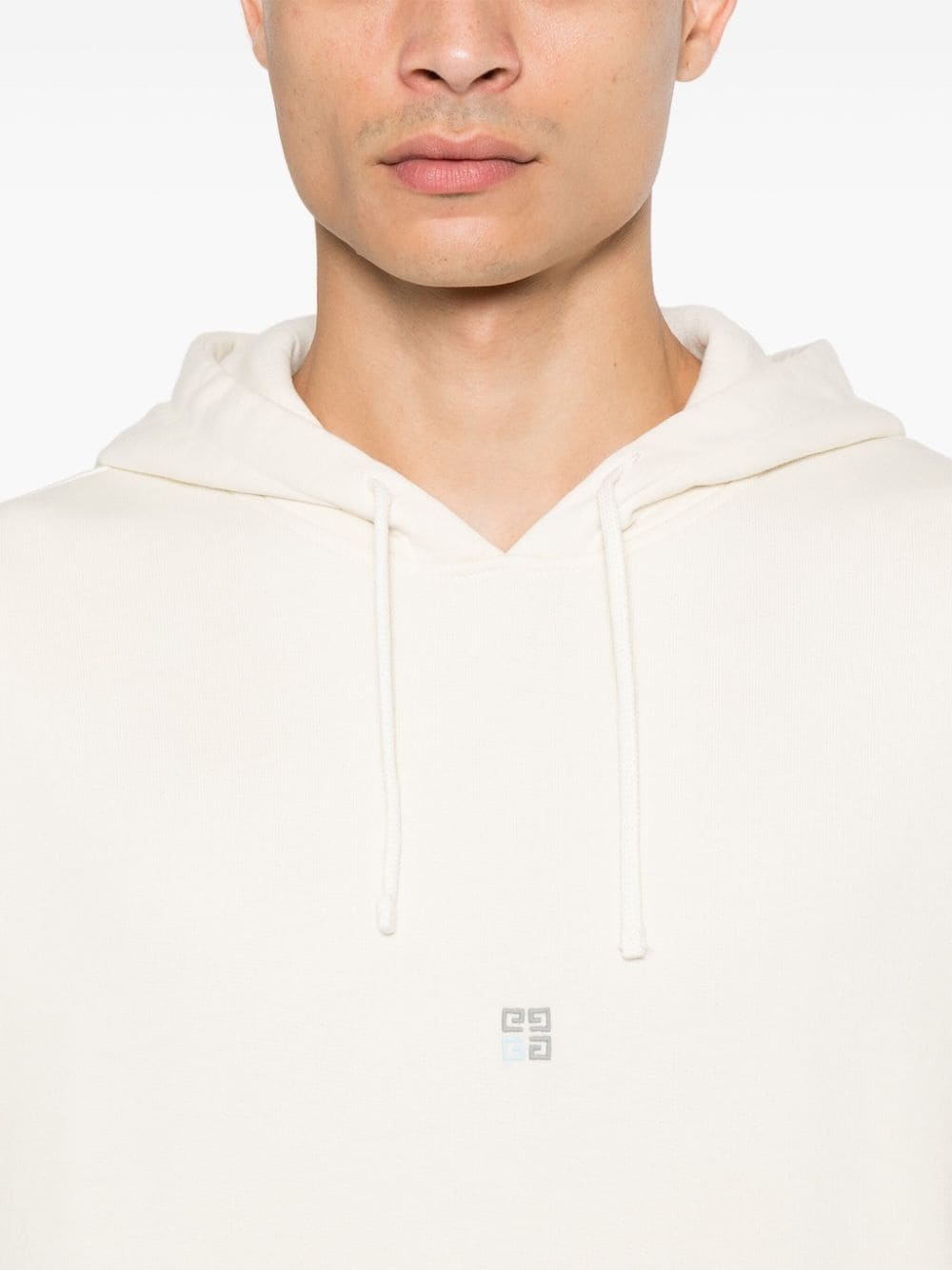 4G-embroidered hoodie - 5
