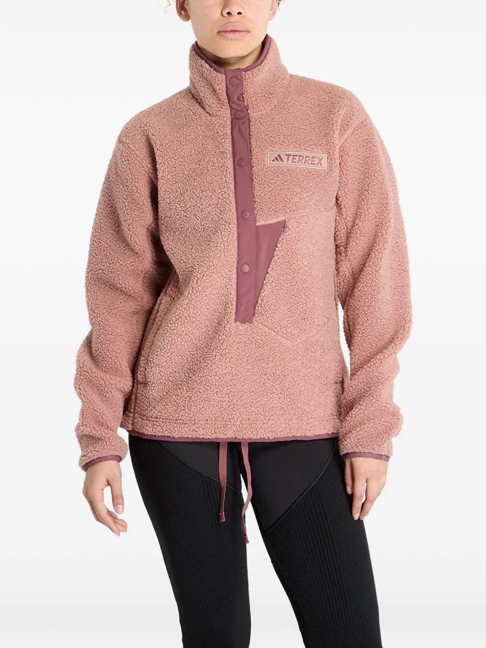 buttoned sweater - 1