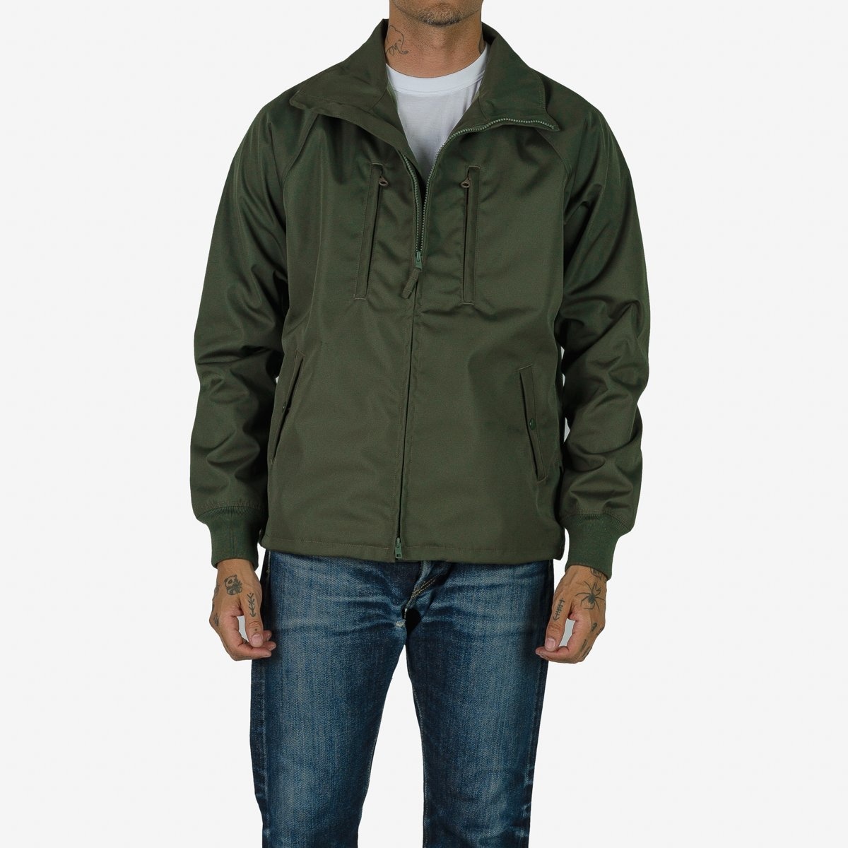 IHJ-131-OLV CORDURA® Windbreaker - Olive - 2