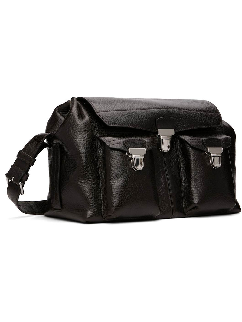 Lemaire Brown Medium Gear Bag outlook