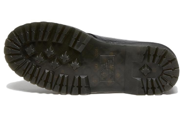 Dr. Martens 1461 Distressed Patent Leather Platform Shoes 'Black' 27716001 - 6