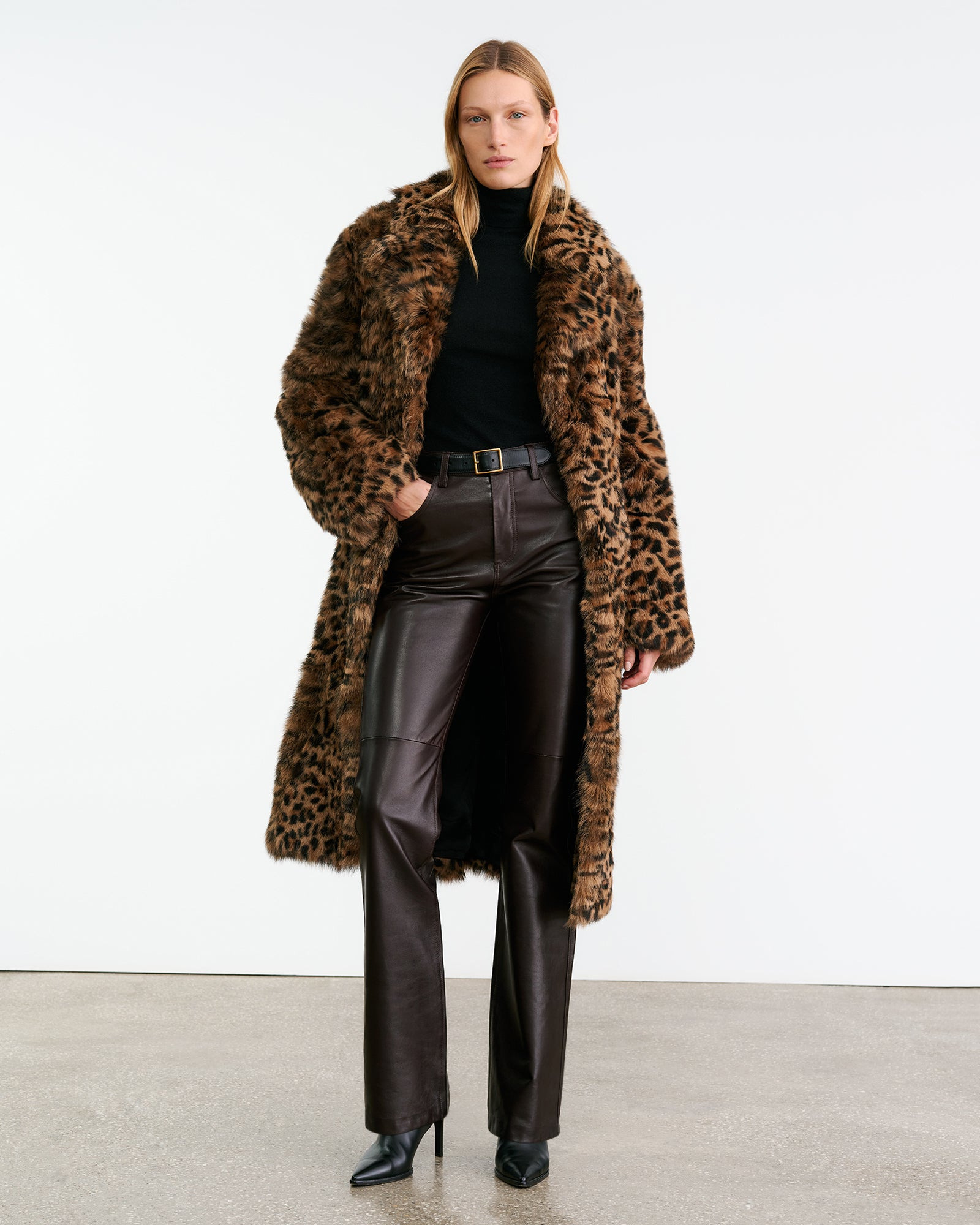 JOAN LEATHER PANT - 6