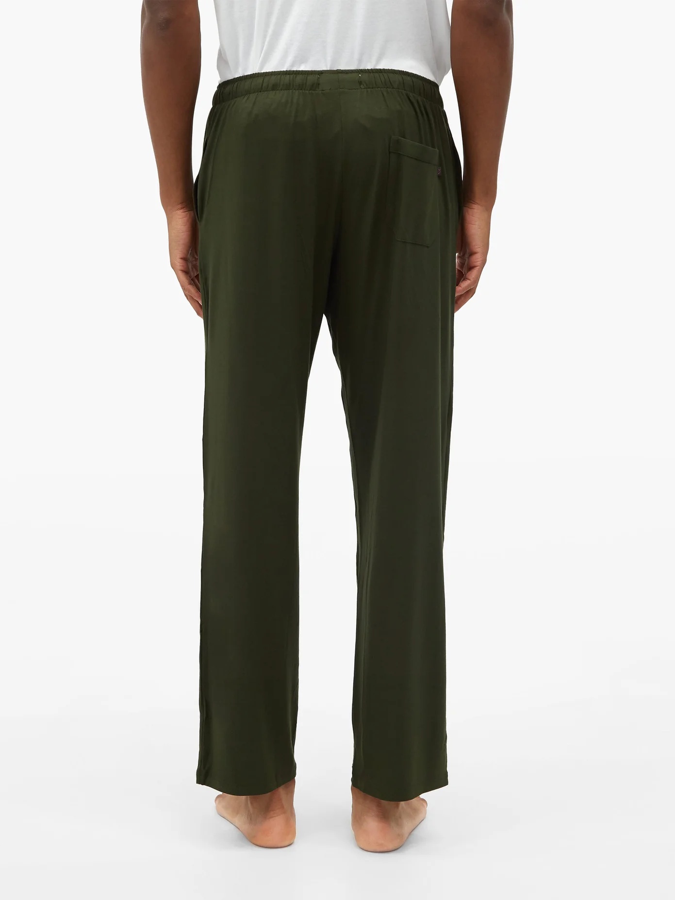 Basel straight-leg jersey pyjama trousers - 5