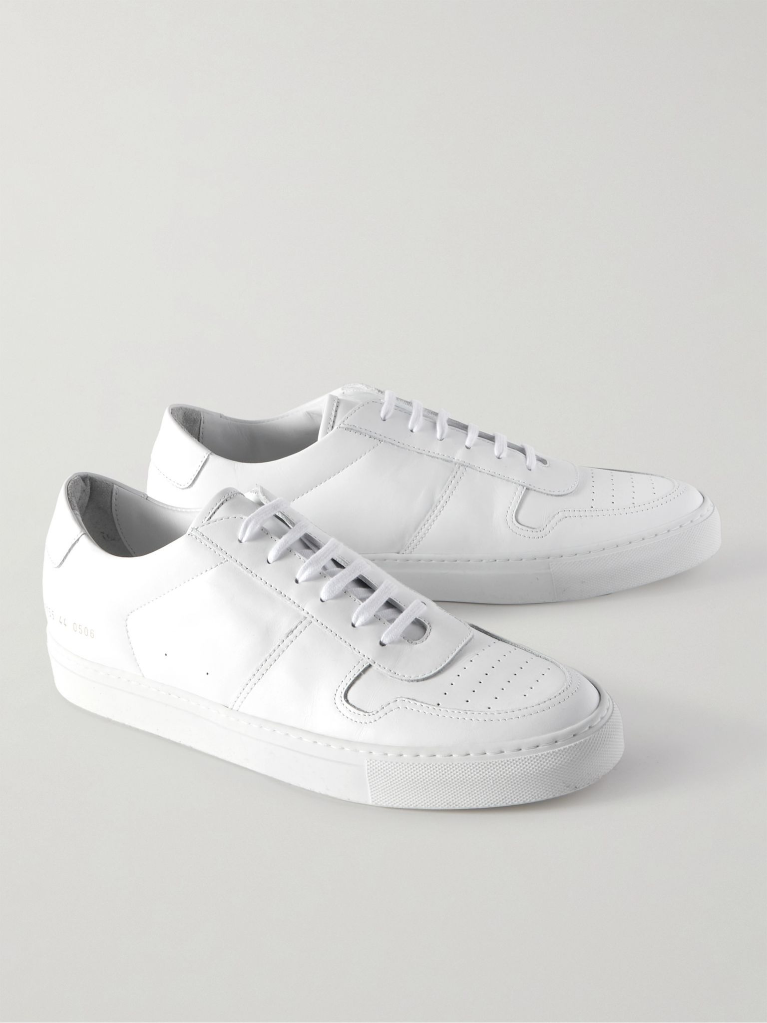 BBall Leather Sneakers White - 3